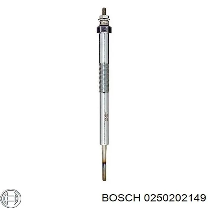 0250202149 Bosch Bujías de calentamiento