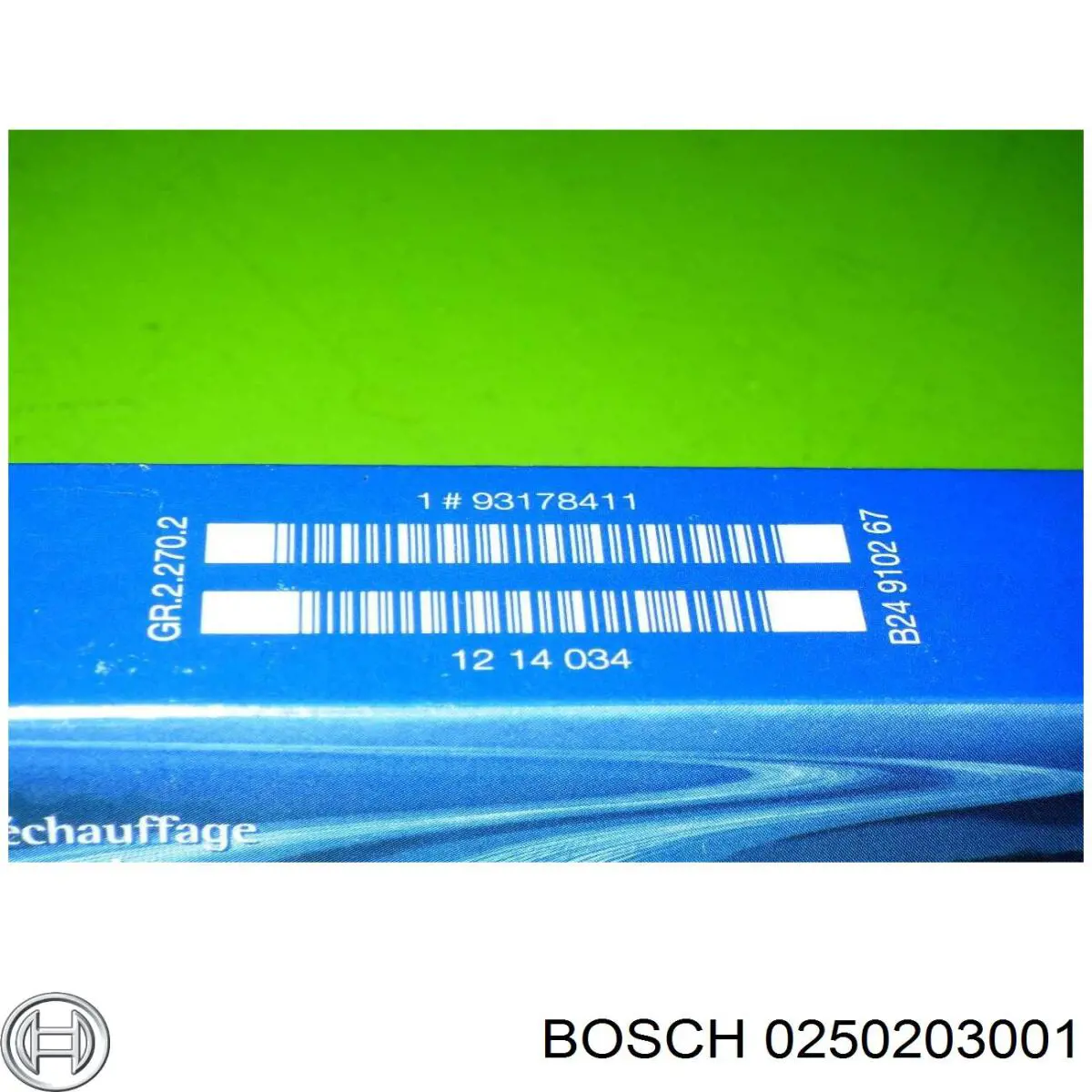 Comprar 0250203001 Bosch Calentadores diésel