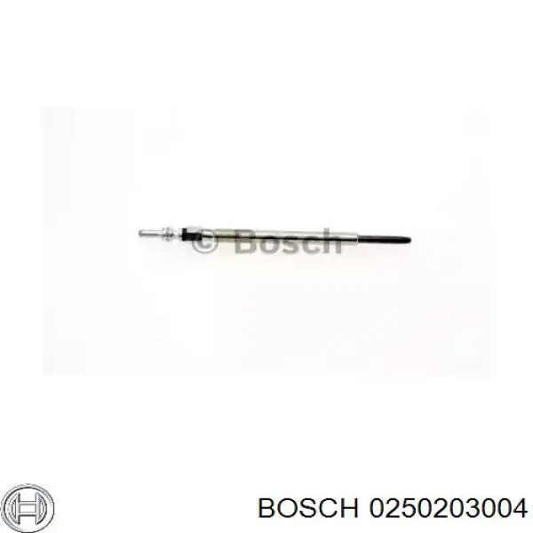 Bujía de precalentamiento 0250203004 Bosch