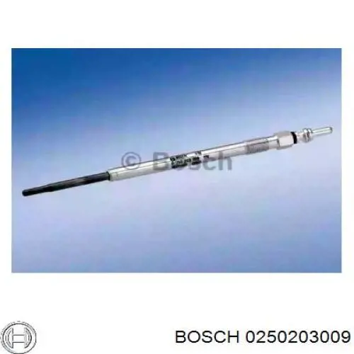 0250203009 Bosch bujía de precalentamiento
