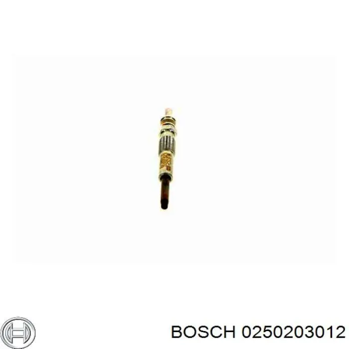 0 250 203 012 Bosch bujía de precalentamiento
