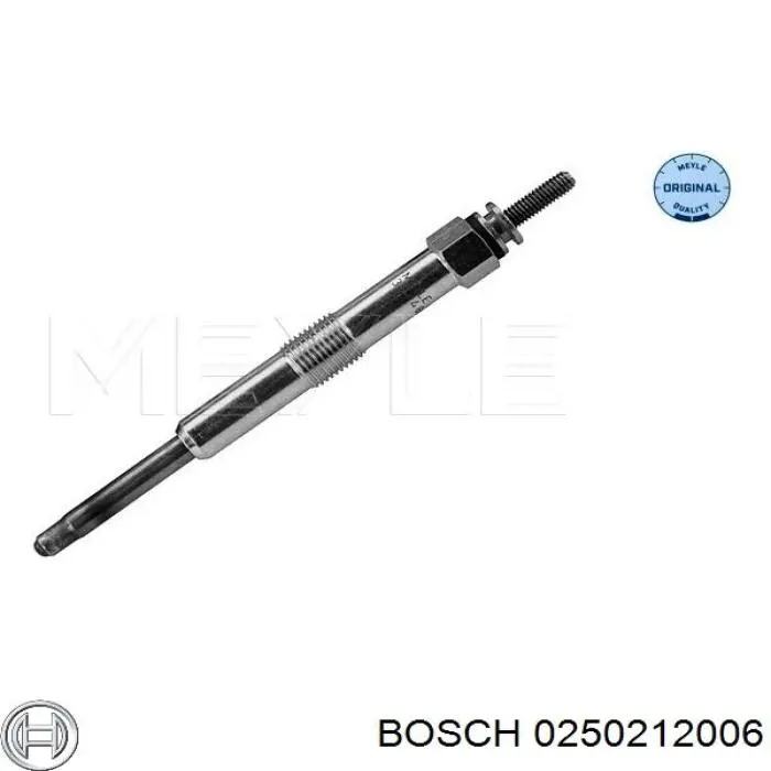 Comprar 0250212006 Bosch Calentadores diésel