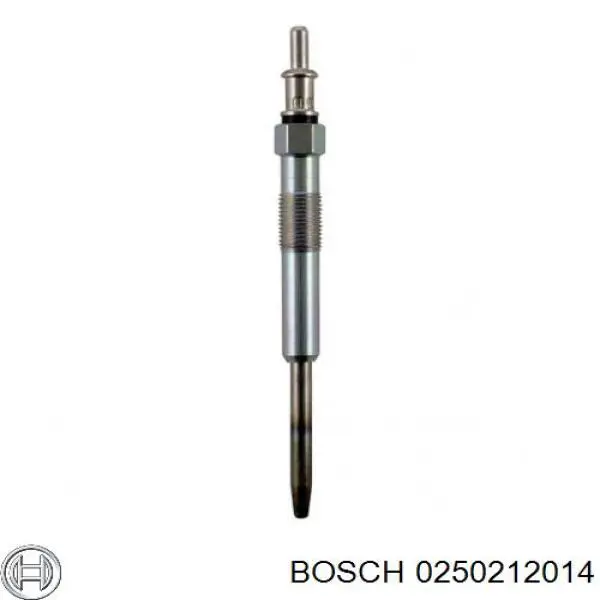 0250212014 Bosch bujía de precalentamiento