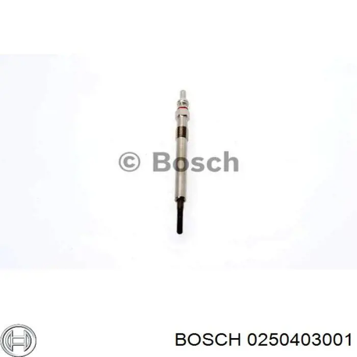 Bujía de precalentamiento 0250403001 Bosch