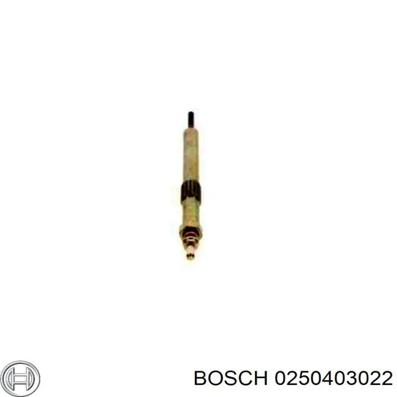 0 250 403 022 Bosch bujía de precalentamiento