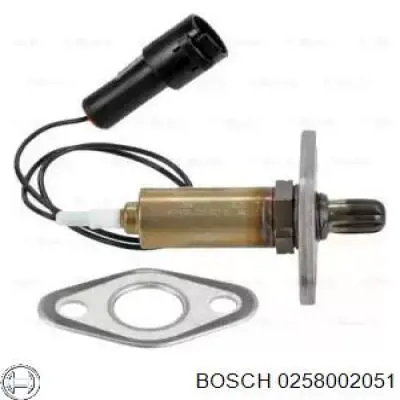 0258002051 Bosch sonda lambda sensor de oxigeno para catalizador