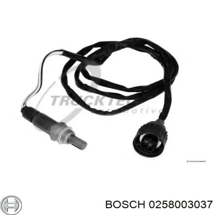 0258003037 Bosch Sonda lambda (NOx, O2)