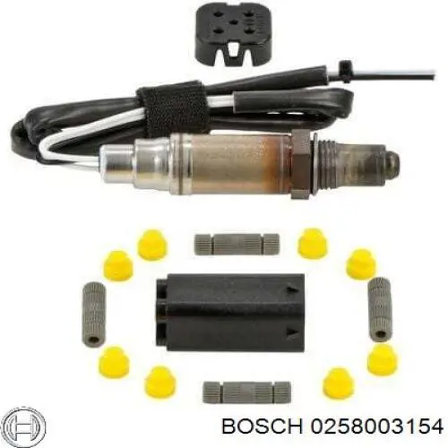 0 258 003 154 Bosch sonda lambda sensor de oxigeno para catalizador