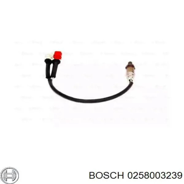0258003239 Bosch Sensor de oxígeno previo al catalizador