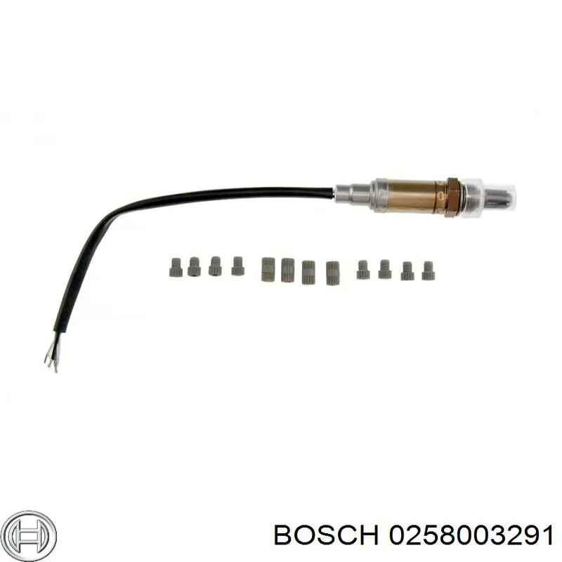 Sensor de oxígeno Bosch 0258003291