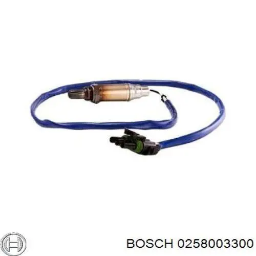 0 258 003 300 Bosch sonda lambda sensor de oxigeno para catalizador