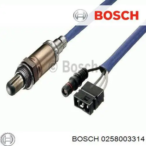 0258003314 Bosch Sensor de oxígeno previo al catalizador