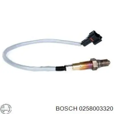 0258003320 Bosch Sonda lambda (NOx, O2)