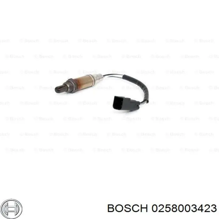 0258003423 Bosch Sonda lambda (NOx, O2)