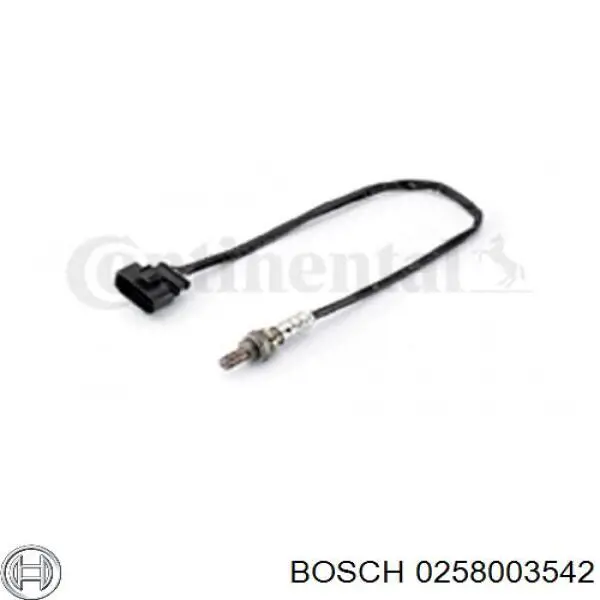 Sensor de oxígeno previo al catalizador 0258003542 Bosch