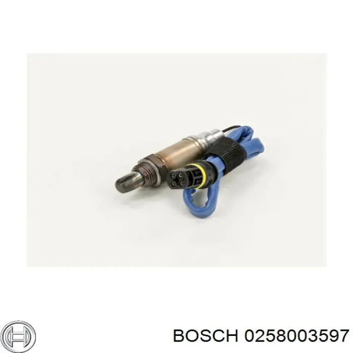 Sensor de oxígeno previo al catalizador 0258003597 Bosch