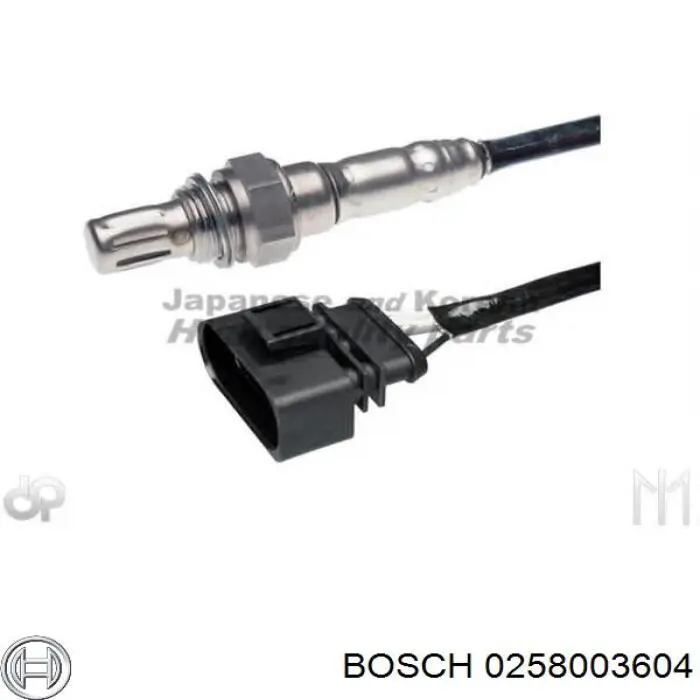 Sensor de oxígeno previo al catalizador 0258003604 Bosch