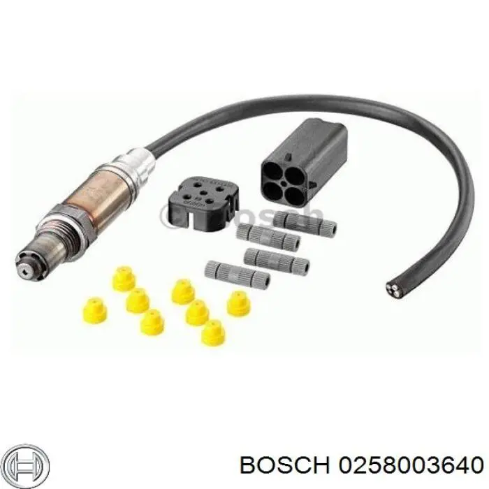 0 258 003 640 Bosch sonda lambda sensor de oxigeno para catalizador