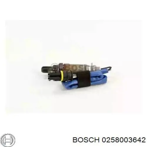 0258003642 Bosch Sonda lambda, sensor de oxígeno antes del catalizador derecho