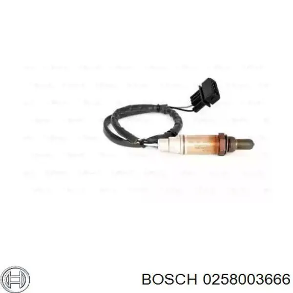 0258003666 Bosch sonda lambda sensor de oxigeno para catalizador