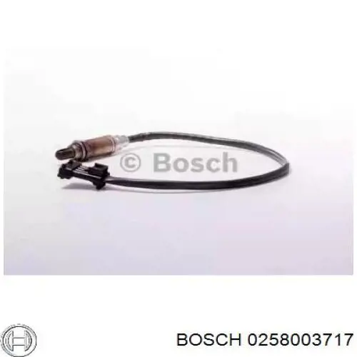 0 258 003 717 Bosch sonda lambda sensor de oxigeno post catalizador
