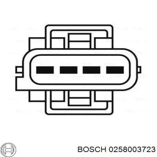 0258003723 Bosch sonda lambda