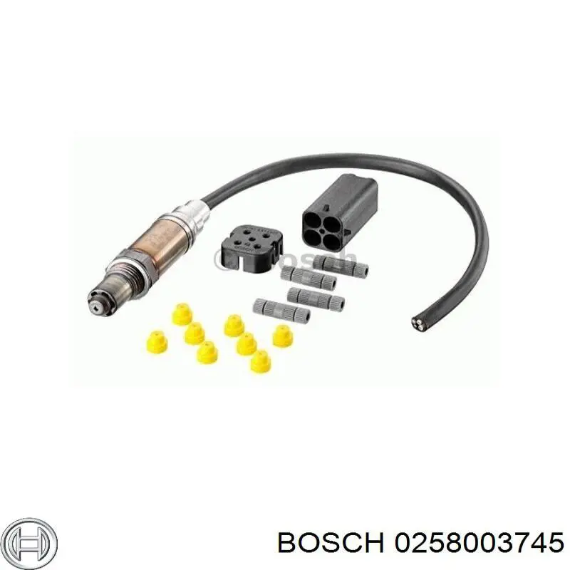 0258003745 Bosch Sensor de oxígeno previo al catalizador