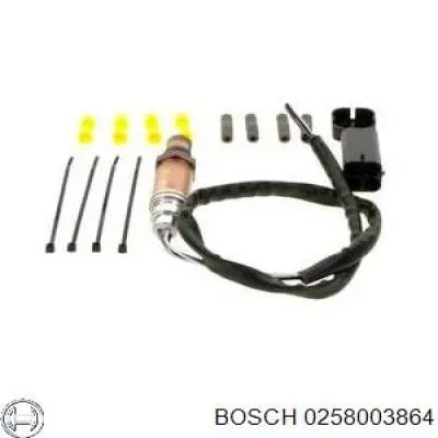 0258003864 Bosch sonda lambda sensor de oxigeno para catalizador