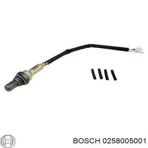 0258005001 Bosch sonda lambda sensor de oxigeno para catalizador