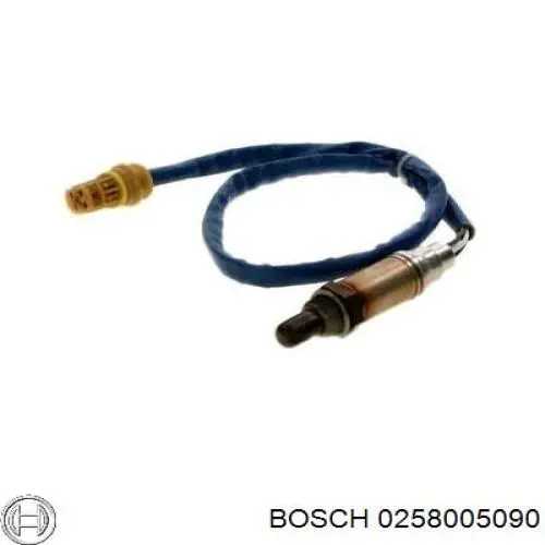 0258005090 Bosch sonda lambda, sensor de oxígeno antes del catalizador derecho