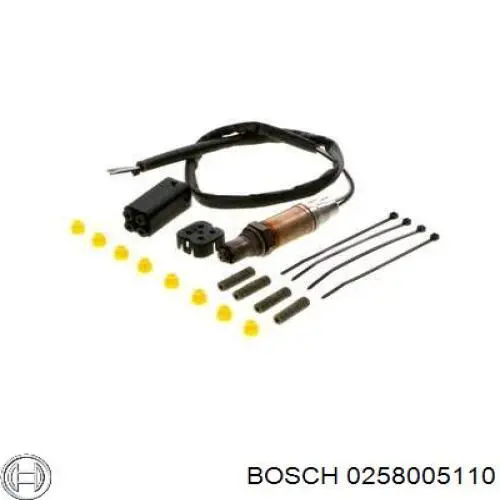 Sensor de oxígeno previo al catalizador 0258005110 Bosch