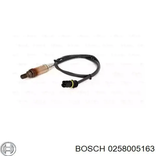 0 258 005 163 Bosch sonda lambda sensor de oxigeno para catalizador