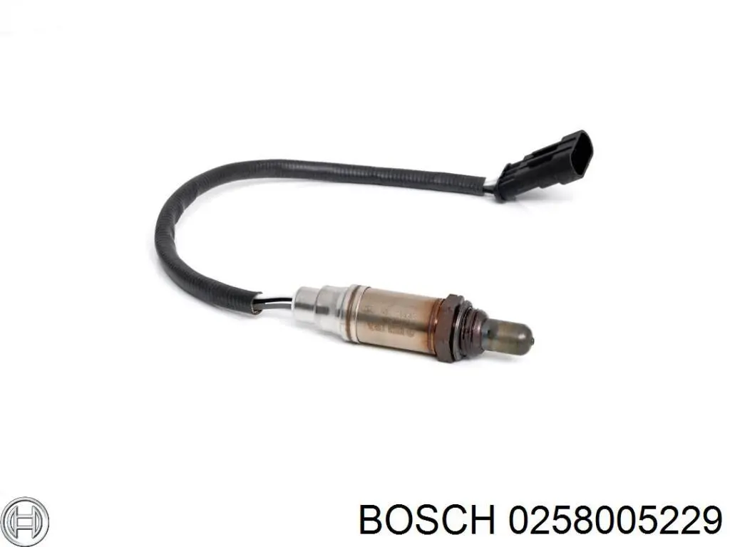 0258005229 Bosch Sonda lambda (NOx, O2)