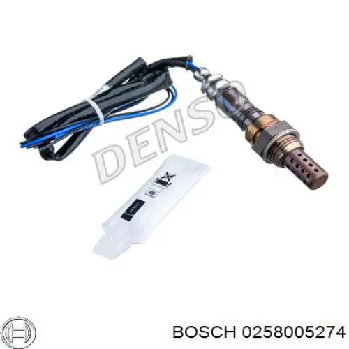 0258005274 Bosch sonda lambda sensor de oxigeno para catalizador