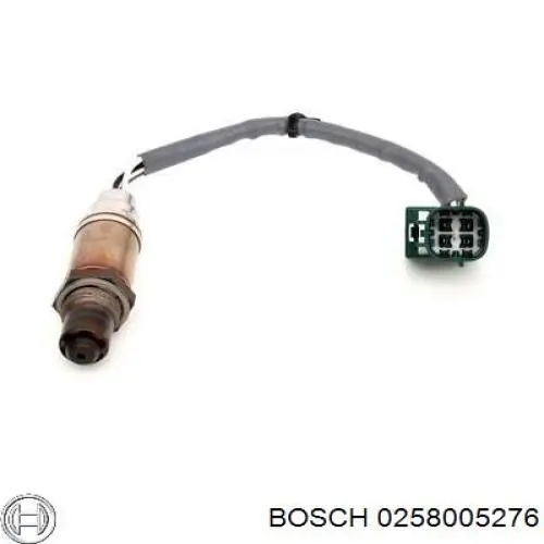 0258005276 Bosch sonda lambda sensor de oxigeno post catalizador