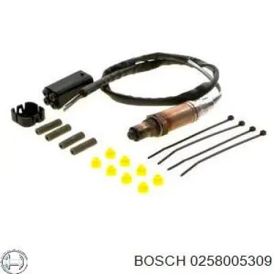 Comprar 0258005309 Bosch Sonda lambda, sensor de oxígeno antes del catalizador derecho