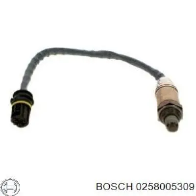 Sonda lambda, sensor de oxígeno antes del catalizador derecho Bosch 0258005309 precio, desde 54,22 EUR