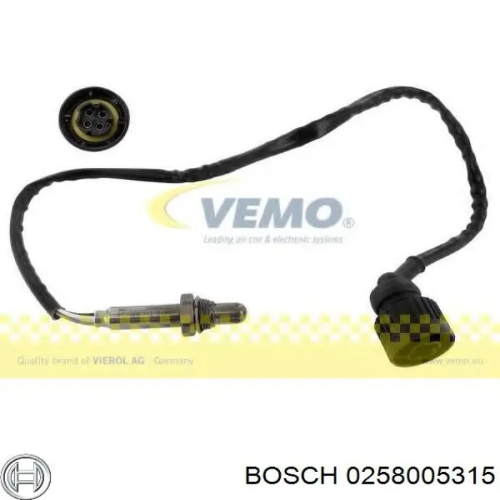 0258005315 Bosch Sonda lambda (NOx, O2)