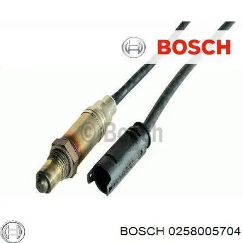0 258 005 704 Bosch sonda lambda sensor de oxigeno para catalizador