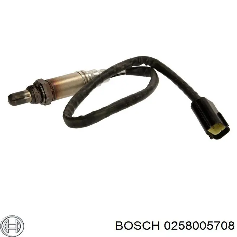 0 258 005 708 Bosch sonda lambda sensor de oxigeno para catalizador