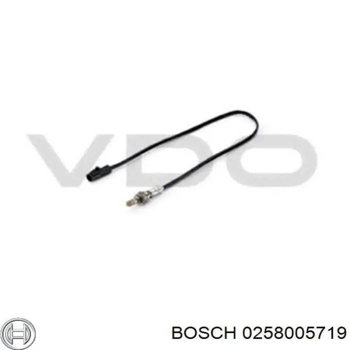 0258005719 Bosch sonda lambda sensor de oxigeno para catalizador