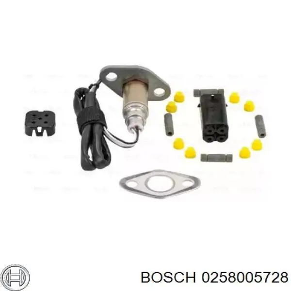 0258005728 Bosch sonda lambda sensor de oxigeno para catalizador