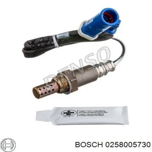 0258005730 Bosch sonda lambda sensor de oxigeno post catalizador