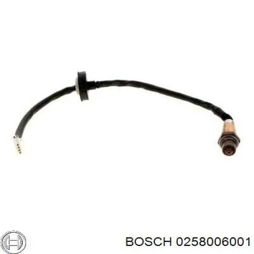 0 258 006 001 Bosch sonda lambda sensor de oxigeno para catalizador