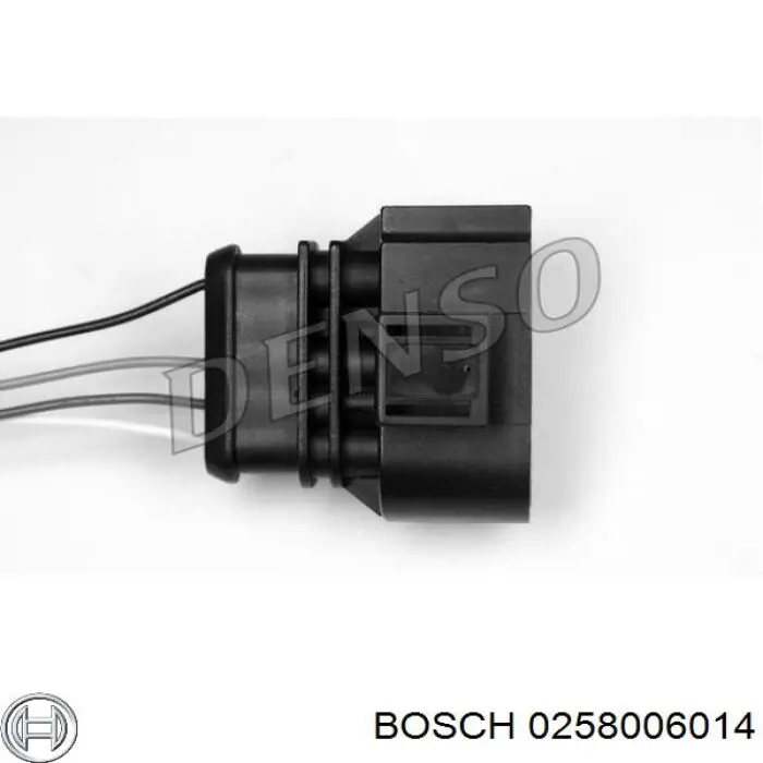 Sonda lambda de oxígeno posterior al catalizador 0258006014 Bosch