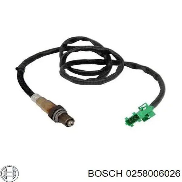 0258006026 Bosch sonda lambda sensor de oxigeno para catalizador