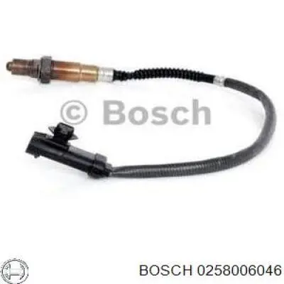 0258006046 Bosch sonda lambda sensor de oxigeno post catalizador