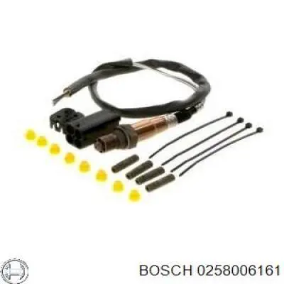 0258006161 Bosch sonda lambda sensor de oxigeno post catalizador