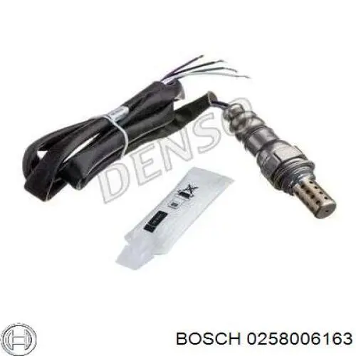 0258006163 Bosch sonda lambda sensor de oxigeno post catalizador