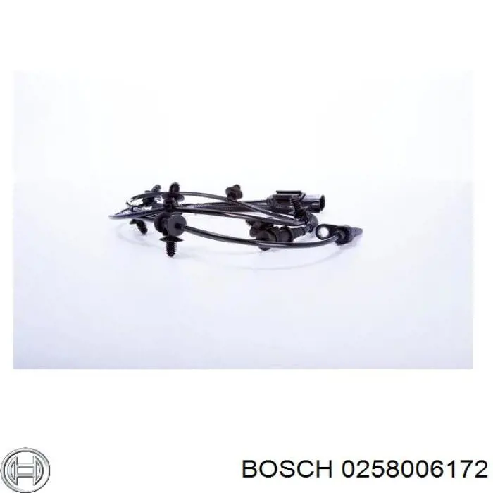 0 258 006 172 Bosch sonda lambda sensor de oxigeno post catalizador